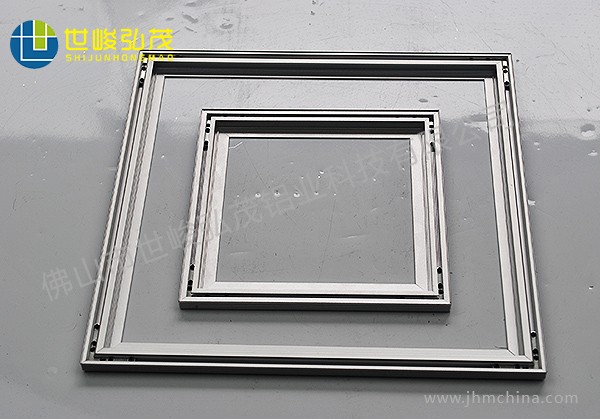 超薄廣告燈箱畫框裝飾鋁型材-1 超薄廣告燈箱畫框裝飾鋁型材-1