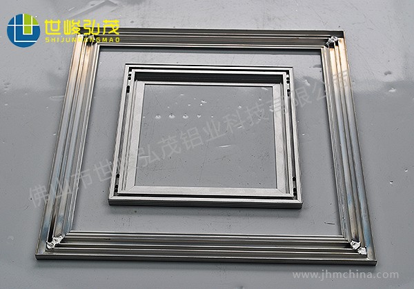 超薄廣告燈箱畫框裝飾鋁合金型材-2